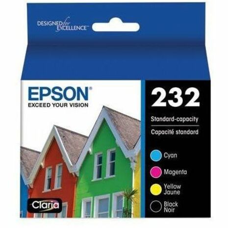 Epson T232120-BCS Cartucho de Tinta Original Epson T232 - Paquete Combinado - Negro, Paquete de Color