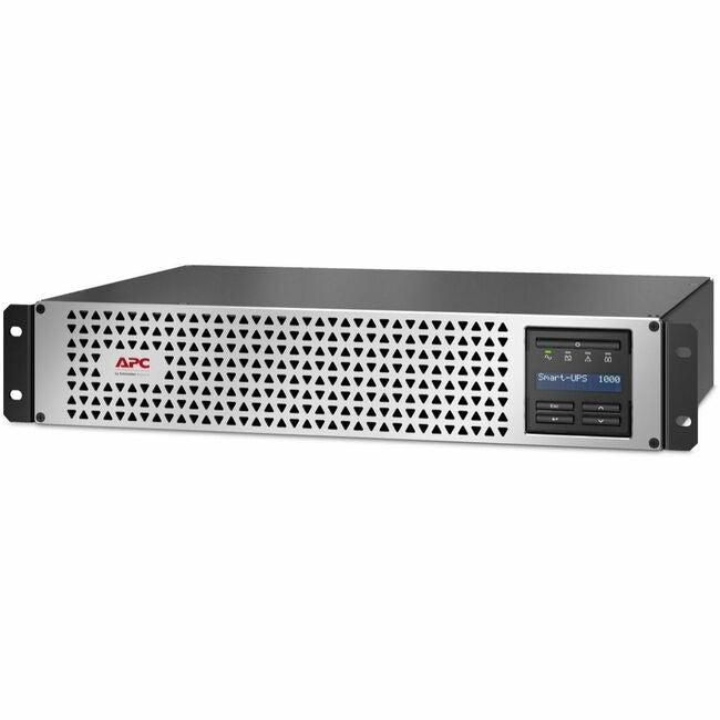 APC by Schneider Electric SMTL1000RM2UCNC APC Smart-UPS, Line Interactive, 1000VA, Lithium-ion, Rackmount 2U, 120V, 6x NEMA 5-15R outlets, SmartConnect Port+Network Card, Short Depth, AVR