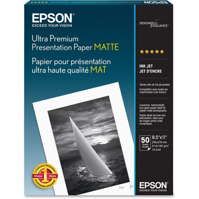 Epson S041341 Papel de Presentación Epson Ultra Premium Mate