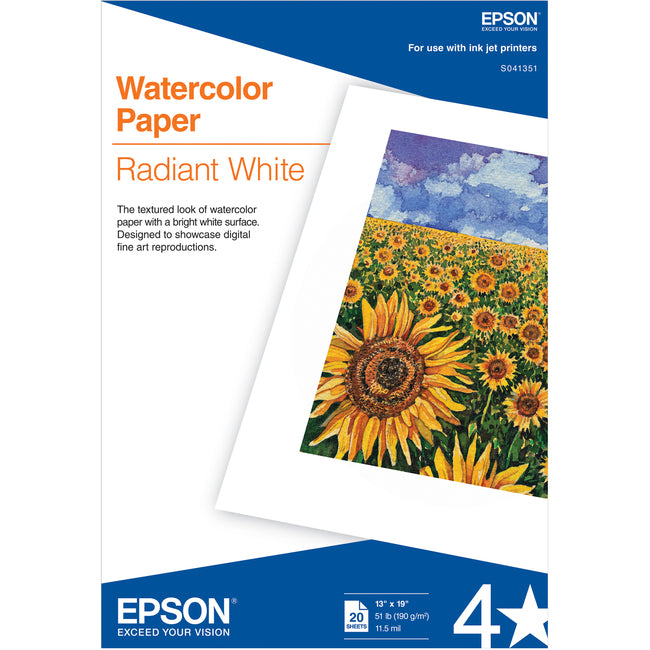 Epson S041351 Papeles Acuarela Epson