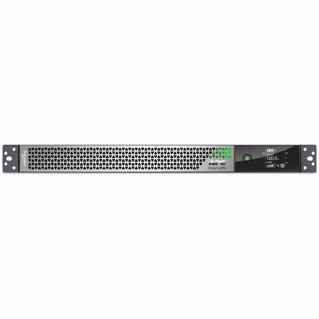 APC by Schneider Electric SRTL2K2RM1UNC APC Smart-UPS Ultra On-Line, 2200VA, Lithium-ion, Rack/Tower 1U, 120V, 5x 5-20R, 1x L5-20R NEMA outlets, Network Card, Extended runtime, W/rail kit