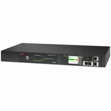 APC by Schneider Electric AP4450A APC Netshelter Rack Automatic Transfer Switch, 1U, 15A, 100/120V, 5-15 IN, 10 5-15R OUT, 50/60Hz