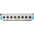 HPE Aruba J9995A 5400R 8 puertos 1/2.5/5/10GBASE-T PoE+ con módulo MACsec v3 zl2 - Para redes de datos - 8 x RJ-45 10GBase-T LAN - Par trenzado10 Gigabit Ethernet - 10GBase-T - 10 Gbit/s