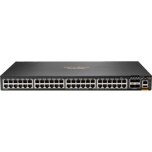 HPE Aruba JL726A Switch 6200F 48G 4SFP+ - 48 puertos - Administrable - Compatible con 2 capas - Modular - Consumo de energía de 68 W - Par trenzado, fibra óptica - Montaje en rack