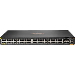 HPE Aruba JL728A Switch 6200F 48G Class4 PoE 4SFP+ 740W - 48 puertos - Administrable - Compatible con 3 capas - Modular - Consumo de energía de 76 W - Presupuesto de PoE de 740 W - Par trenzado, fibra óptica - Puertos PoE - Montable en rack