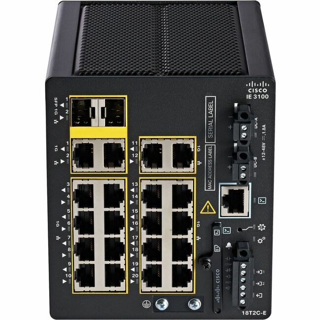 Cisco IE-3100-18T2C-E Catalyst IE3100 Interruptor Administrable de Capa 3 Robusto