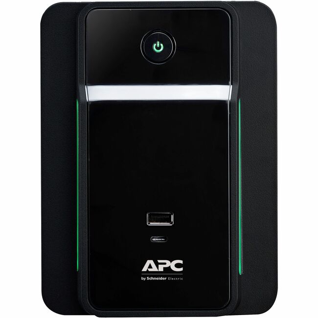 APC by Schneider Electric BVK950M2 APC Back UPS, 950VA/480W, Tower, 120V, 6x NEMA 5-15R outlets, USB Type A + C Ports, User Replaceable Battery