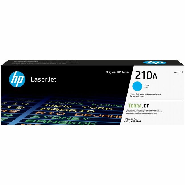 HP I W2101A Cartucho de Tóner Láser Original HP 210A - Cian - 1 Unidad
