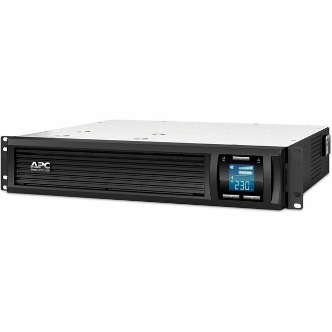 APC by Schneider Electric SMT750RM2UCNC APC Smart-UPS, Line Interactive, 750VA, Rackmount 2U, 120V, 6x NEMA 5-15R outlets, SmartConnect Port+Network Card, AVR, LCD