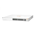 HPE JL684A Switch Aruba Instant On 1930 24G Class4 PoE 4SFP/SFP+ 370W - 24 puertos - Administrable - Gigabit Ethernet, 10 Gigabit Ethernet - 10/100/1000Base-T, 10GBase-X - Compatible con 3 capas - Modular - Consumo de energía de 20,90 W