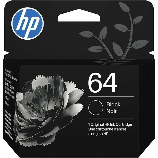 HP I N9J90AN#140 Cartucho de Tinta Original HP 64 - Negro - 1 Pieza