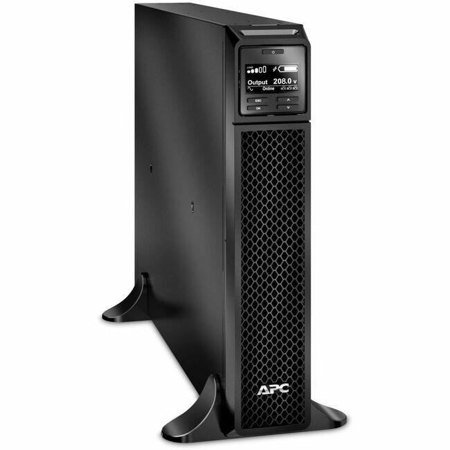 APC by Schneider Electric SRT3000XLT APC Smart-UPS On-Line, 3kVA, Torre, 208V, 2x L6-20R+1x L6-30R NEMA outlets, SmartSlot, Extended runtime, W/O rail kit