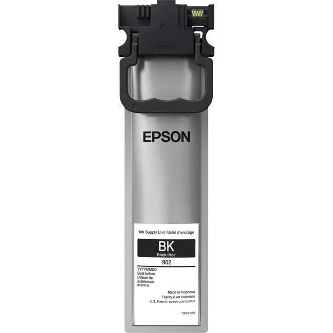 Epson T902120 Cartucho de tinta original Epson DURABrite Ultra T902 de rendimiento estándar - Pack Negro
