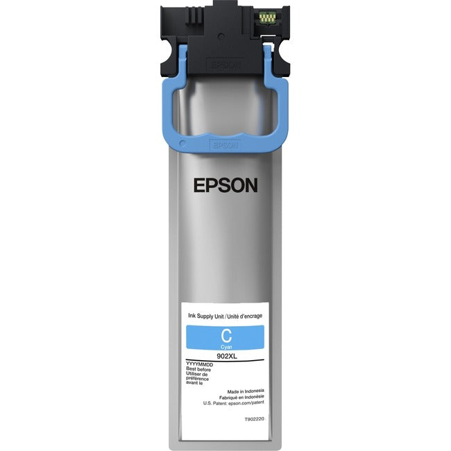 Epson T902XL220 Cartucho de Tinta Inkjet Original Epson DURABrite Ultra 902XL de Alto Rendimiento - Paquete Cian