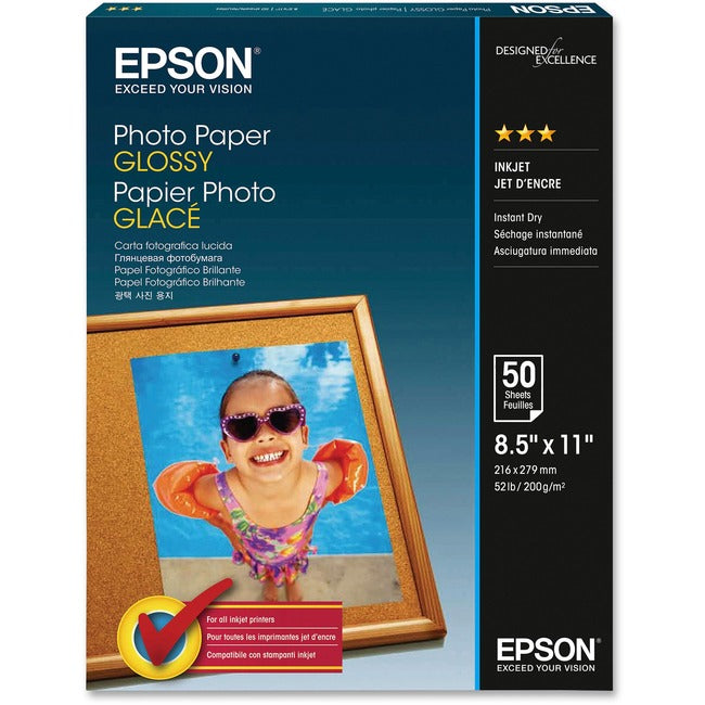 Epson S041649 Papel Fotográfico Epson con Acabado Brillante