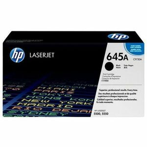 HP I C9730A HP 645A (C9730A) Cartucho de Tóner Láser Original - Paquete Individual - Negro - 1 Cada Uno