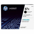 HP I CF287X HP 87X (CF287X) Cartucho de Tóner Láser Original de Alto Rendimiento - Paquete Individual - Negro - 1 Paquete