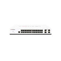 Fortinet FS-124E Switch Ethernet – 24 puertos GE RJ45 – 4 puertos SFP – Administración L2+ – Montaje en rack 1U – Soporte VLAN, QoS, STP, IGMP Snooping