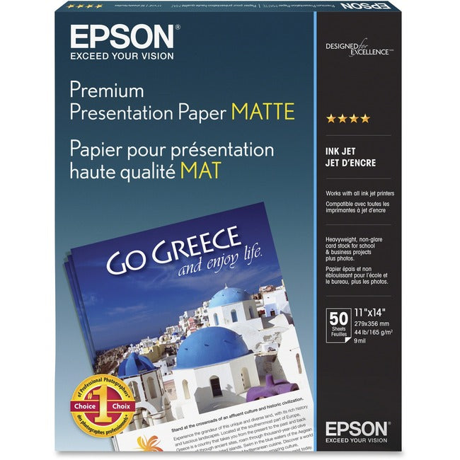 Epson S041468 Papel de Impresión Epson de Resolución Muy Alta