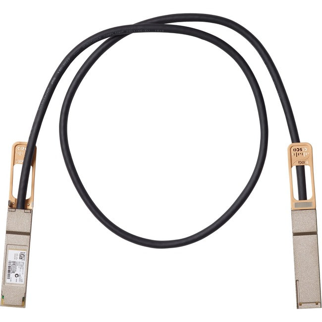 Cisco QSFP-100G-CU3M= Cable de Cobre Pasivo QSFP Cisco 100GBASE-CR4, 3 metros