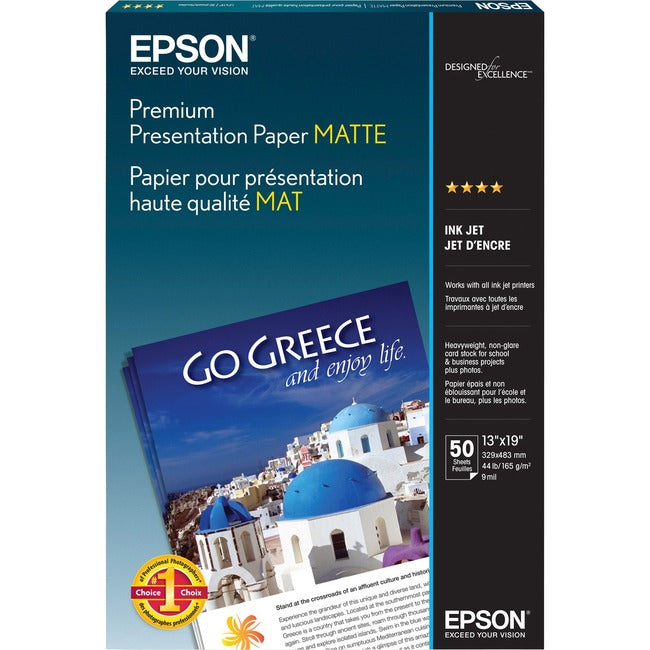 Epson S041263 Papel para Presentaciones Epson Premium Matte Inkjet