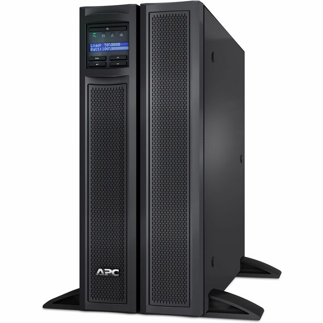 APC by Schneider Electric SMX3000HVTUS APC Smart-UPS X, Line Interactive,3kVA,Rack/tower convert 4U,208V,2x L6-20R NEMA+4x C13 IEC+2x C19 IEC, SmartSlot,Extended runtime,Short depth [TAA]