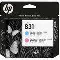 HP I CZ679A HP 831 Cabezal de impresión original de inyección de tinta - Paquete de Cian claro, Magenta claro