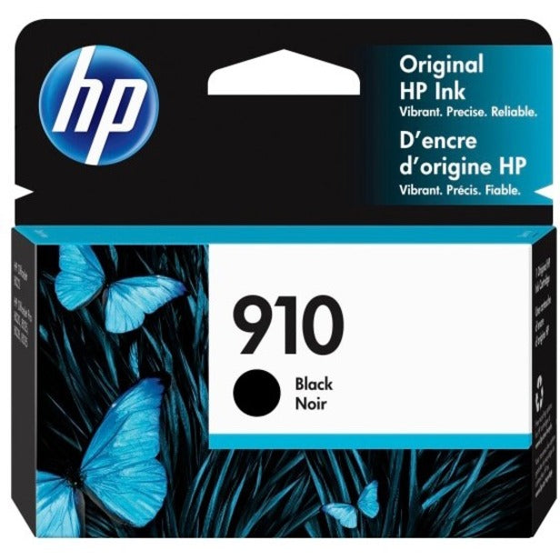 HP I 3YL61AN#140 Cartucho de Tinta Inkjet Original HP 910 de Rendimiento Estándar - Negro - 1 Unidad