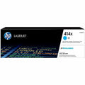 HP I W2021X HP 414X (W2021X) Cartucho de Tóner Láser Original de Alto Rendimiento - Cian - 1 Pieza
