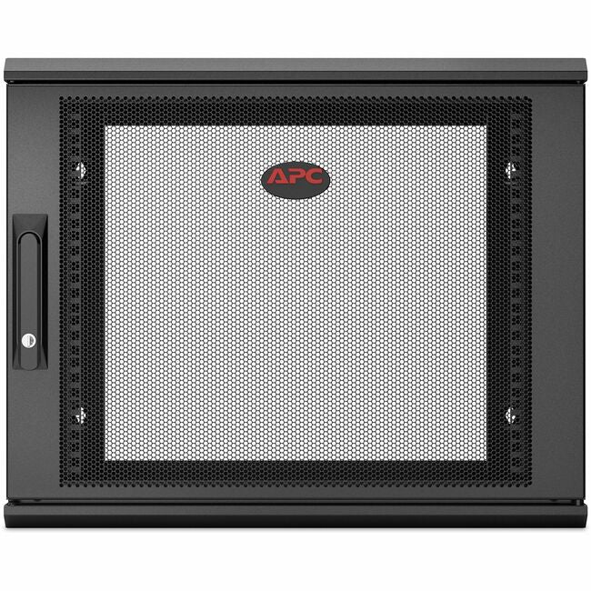 APC by Schneider Electric AR109SH6 Gabinete de Rack APC NetShelter 9U para Montaje en Pared con Puerta Abisagrada Simple Profundidad de Servidor