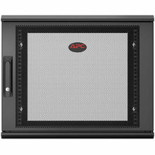 APC by Schneider Electric AR109SH6 Gabinete de Rack APC NetShelter 9U para Montaje en Pared con Puerta Abisagrada Simple Profundidad de Servidor