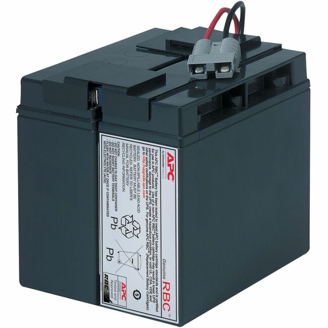APC by Schneider Electric RBC7 Cartucho de Batería de Repuesto APC para Smart-UPS Line Interactive, batería de plomo-ácido 24V 17Ah, garantía de reparación o reemplazo de 2 años