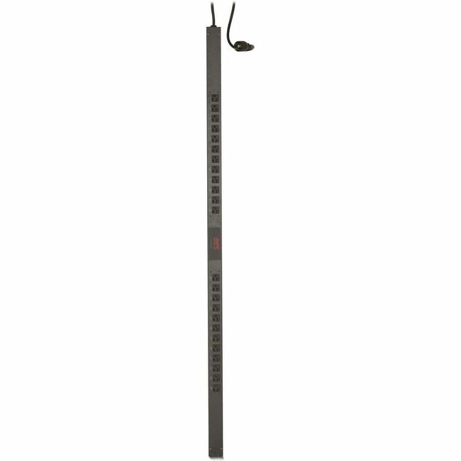 APC by Schneider Electric AP7530 APC NetShelter Basic Rack PDU, Zero U, 20A, 120V, 24 NEMA 5-20 outlet