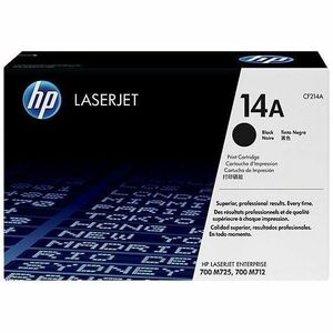 HP I CF214A HP 14A (CF214A) Cartucho de Tóner Láser Original - Paquete Individual - Negro - 1 Paquete