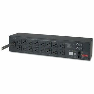 APC by Schneider Electric AP7802B APC NetShelter PDU de Rack Medido, 2U, 30A, 120V, 16 salidas NEMA 5-20