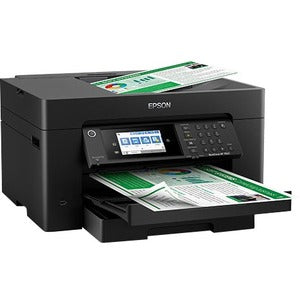 Epson C11CH78201 WorkForce Pro WF-7820 Impresora Multifunción Inyección de Tinta-Color-Copiadora/Fax/Escáner-4800x2400 dpi Impresión-Impresión Dúplex Automática-50000 Páginas-250 hojas Entrada-1200 dpi Escaneo Óptico-Fax Color-LAN Inalámbrica-Epson C