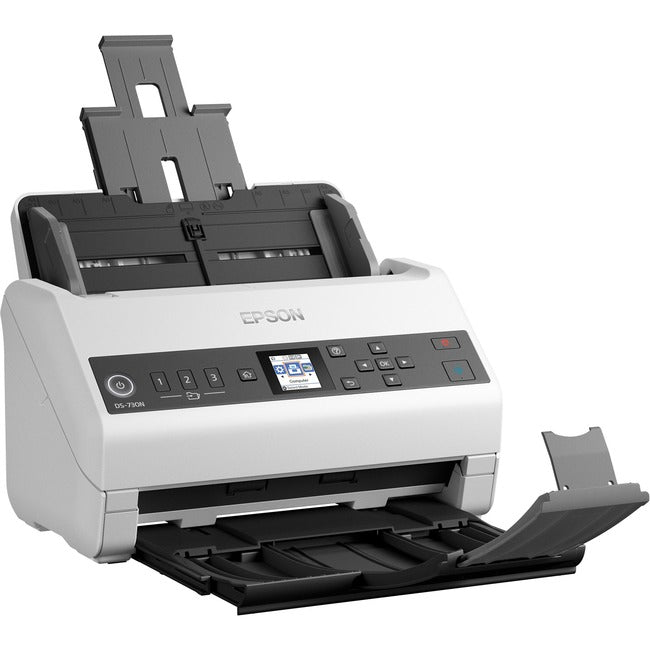 Epson B11B259201 Escáner de Alimentación Manual Epson DS-730N - 600 dpi Óptico