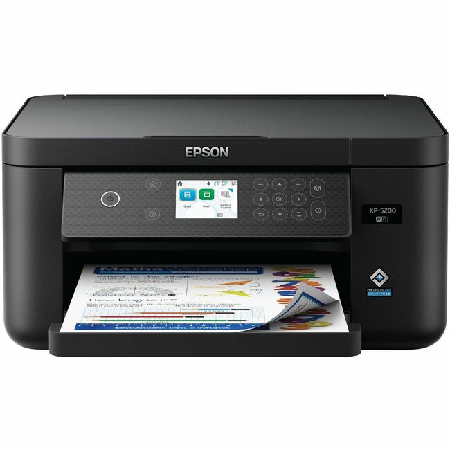 Epson C11CK61201 Expression Home XP-5200 Impresora Multifunción de Inyección de Tinta Cableada e Inalámbrica - Color