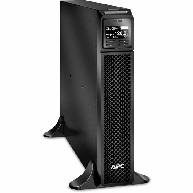 APC by Schneider Electric SRT1500XLA APC Smart-UPS On-Line, 1500VA, Torre, 120V, 6x 5-15R NEMA salidas, SmartSlot, Tiempo de ejecución extendido, S/O kit de riel