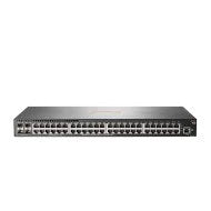 HPE Aruba JL675A Switch 6100 48G Class4 PoE 4SFP+ 370W - 48 puertos - Administrable - Compatible con 3 capas - Modular - Consumo de energía de 30,60 W - Presupuesto PoE de 370 W - Par trenzado, fibra óptica - Puertos PoE - 1U de alto - Montaje en rack