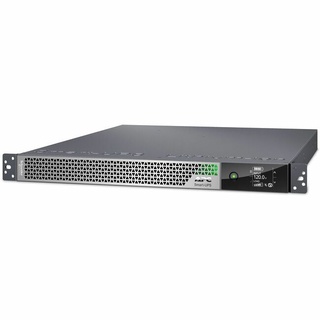 APC by Schneider Electric SRTL3KRM1UNC APC Smart-UPS Ultra On-Line, 3000VA, Lithium-ion, Rack/Tower 1U, 120V, 5x 5-20R + 1x L5-30R NEMA outlets, Network Card, Extended runtime, W/rail kit