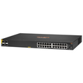 HPE Aruba JL677A Switch 6100 24G Class4 PoE 4SFP+ 370W - 24 puertos - Administrable - Compatible con 3 capas - Modular - Consumo de energía de 32,70 W - Presupuesto PoE de 370 W - Par trenzado, fibra óptica - Puertos PoE - 1U de alto