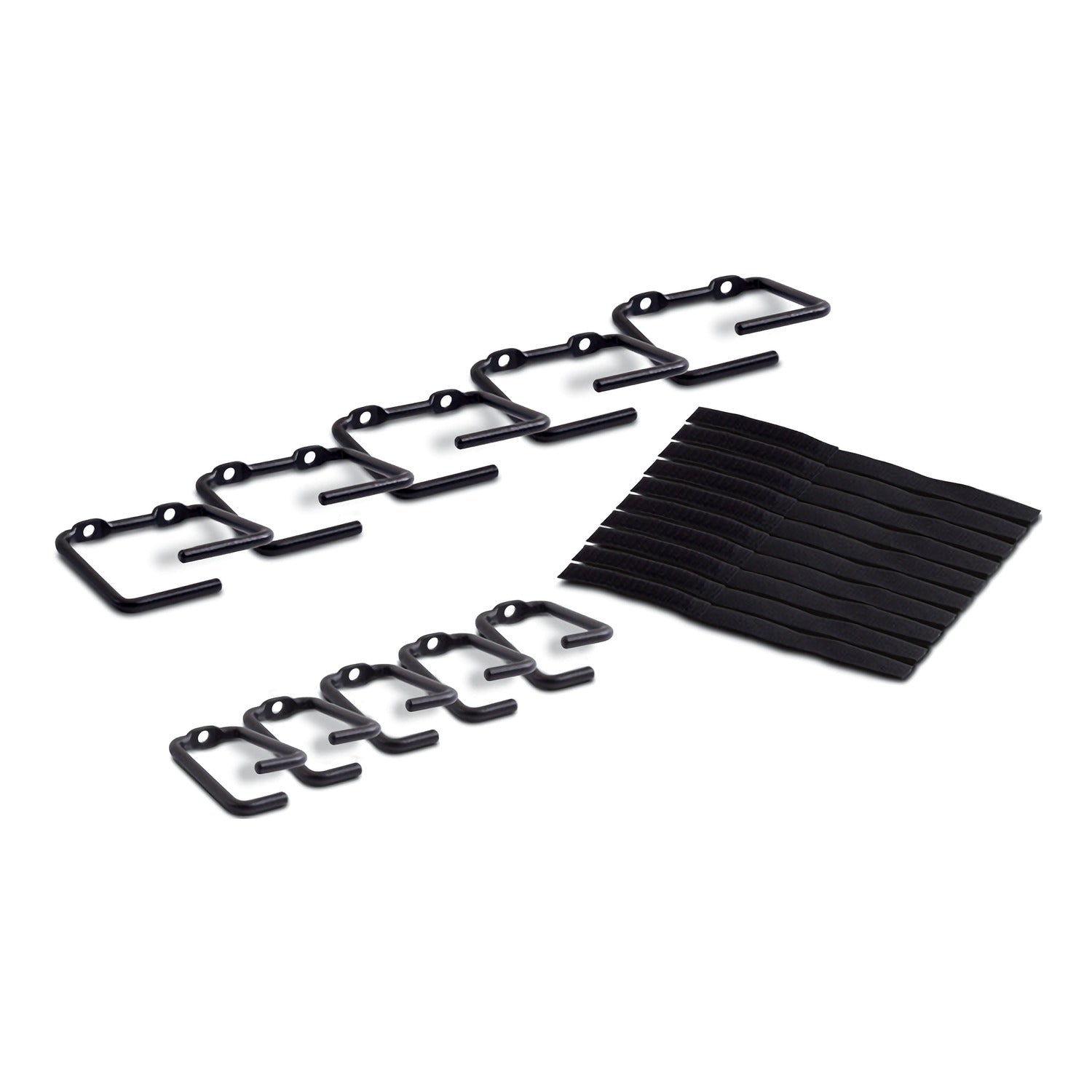 APC by Schneider Electric AR8113A Gestión de Cables APC NetShelter, Anillos, Conjunto de 5 pequeños y 5 grandes, Negro
