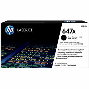 HP I CE260A Cartucho de Tóner Láser Original HP 647A - Paquete Individual - Negro - 1 Pieza
