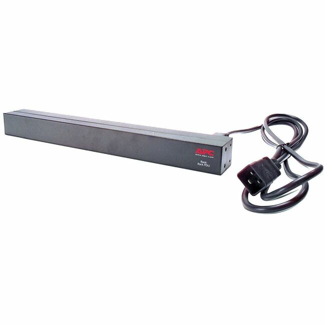 APC by Schneider Electric AP9565 APC NetShelter Basic Rack PDU, 1U, 1 phase, 3.7kW 230V 16A o 3.3kW 208V 16A, 12 outlets C13, cable C20
