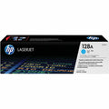 HP I CE321A HP 128A (CE321A) Cartucho de Tóner Láser Original de Rendimiento Estándar - Paquete Individual - Cian - 1 Pieza