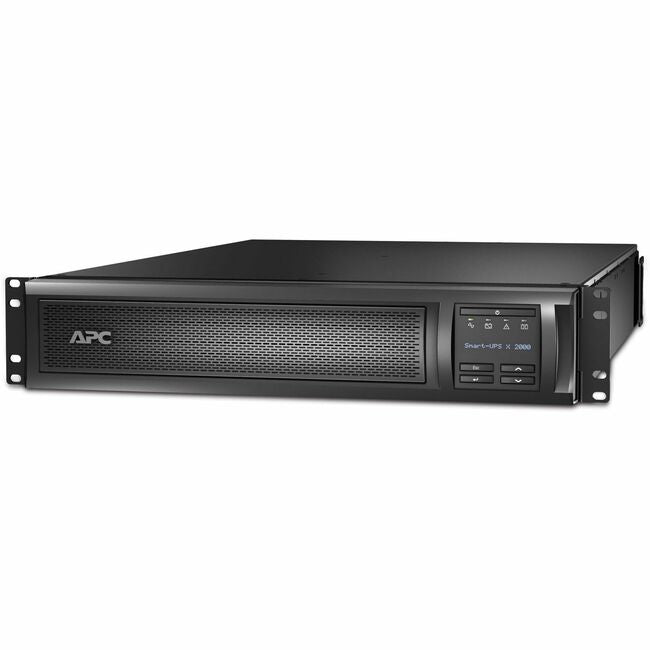 APC by Schneider Electric SMX2000RMLV2U APC Smart-UPS X, Line Interactive, 2000VA, Rack/tower convertible 2U, 100V-127V, 3x 5-15R+3x 5-20R+1x L5-20R NEMA, SmartSlot, Extended runtime