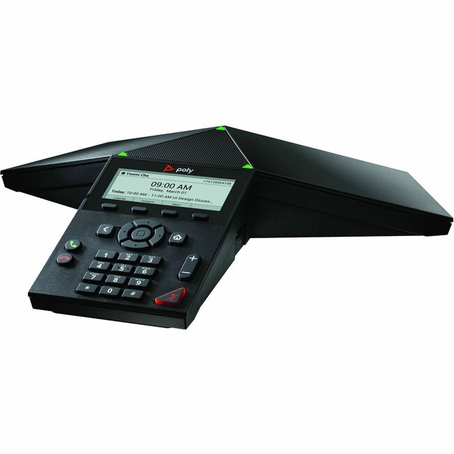 HP 849A2AA#ABA Poly Trio 8300 Teléfono IP para Conferencias y PoE habilitado GSA/TAA
