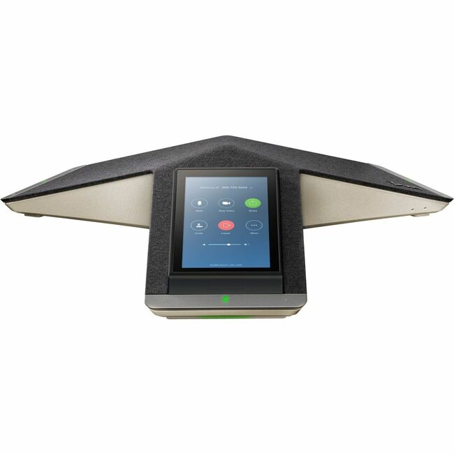 HP 849B4AA#ABA Poly Trio C60 Estación de Conferencia IP - Alámbrico/Inalámbrico - Bluetooth, Wi-Fi - Negro