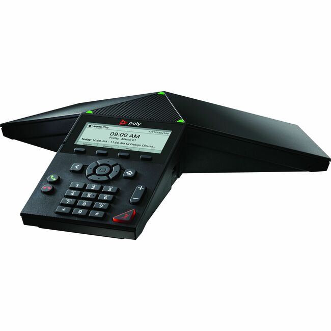 HP 84C20AA#ABA Poly Trio 8300 Teléfono IP para Conferencias y PoE Habilitado Sin Radio GSA/TAA